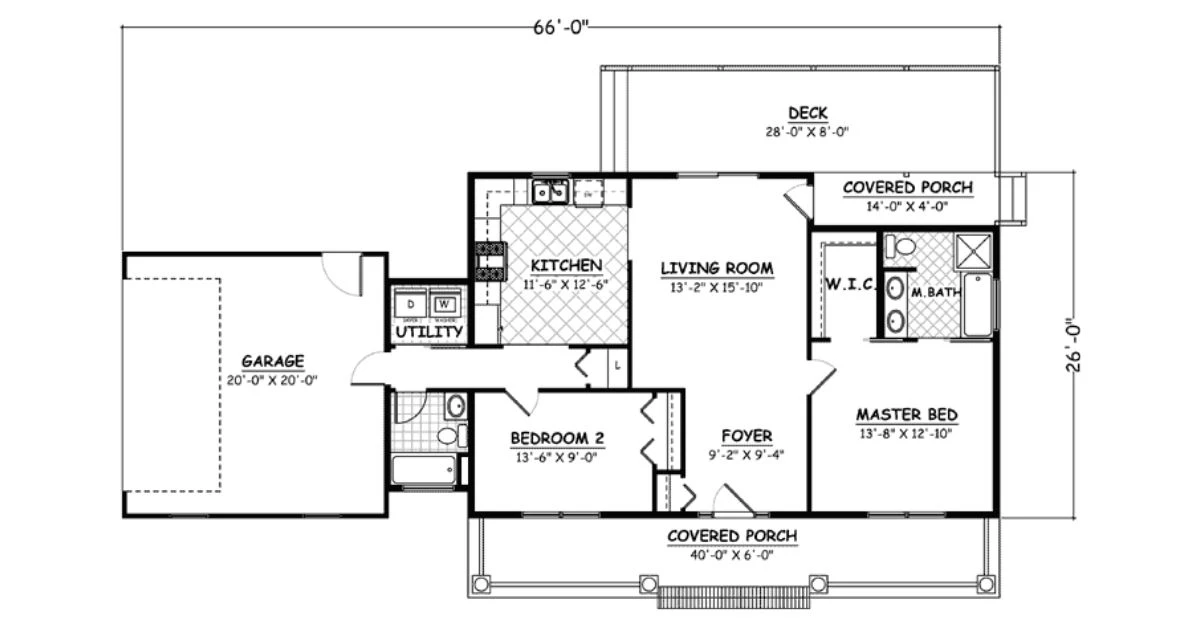 1200 Sq Feet Floor Plan 11