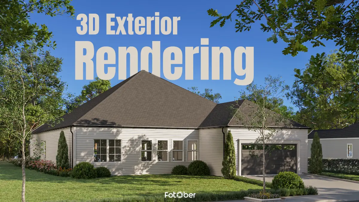 Why You Must Have 3D Exterior Rendering For Your Project in 2026
