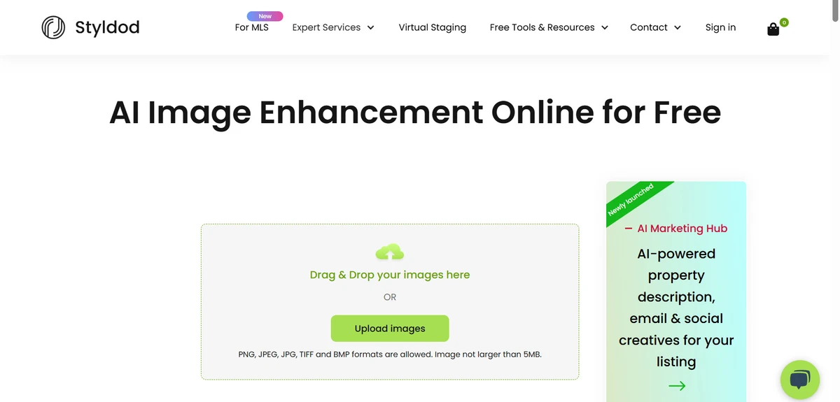 Styldod AI Image Enhancement