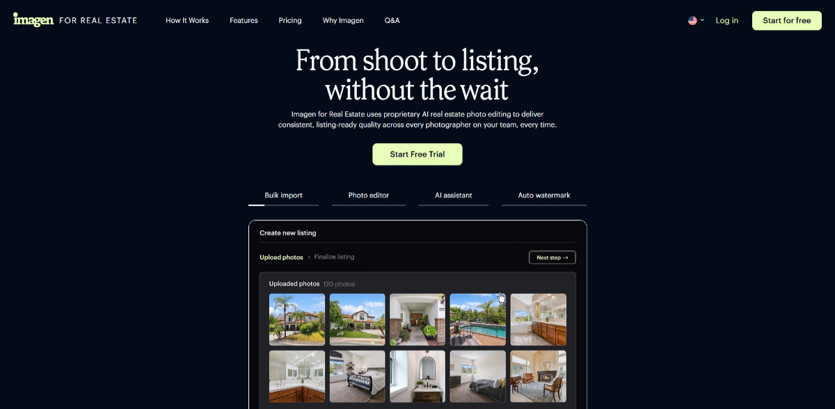 AI Real Estate Photo Editing Imagen