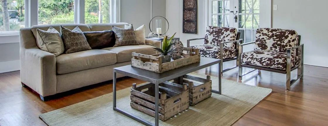 Traditional physical staging involves physically furnishing and decorating the apartment to enhance its appeal