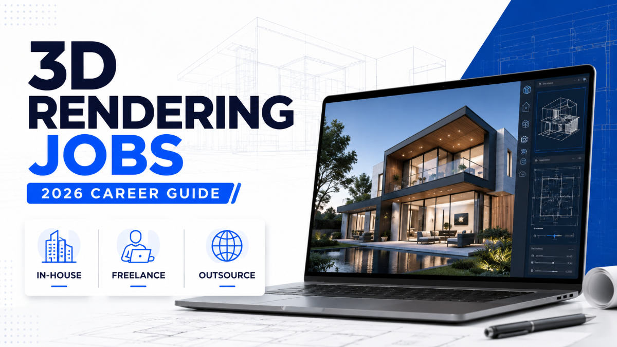 Architectural 3D Rendering Jobs in 2026: Finding Work & Earning More