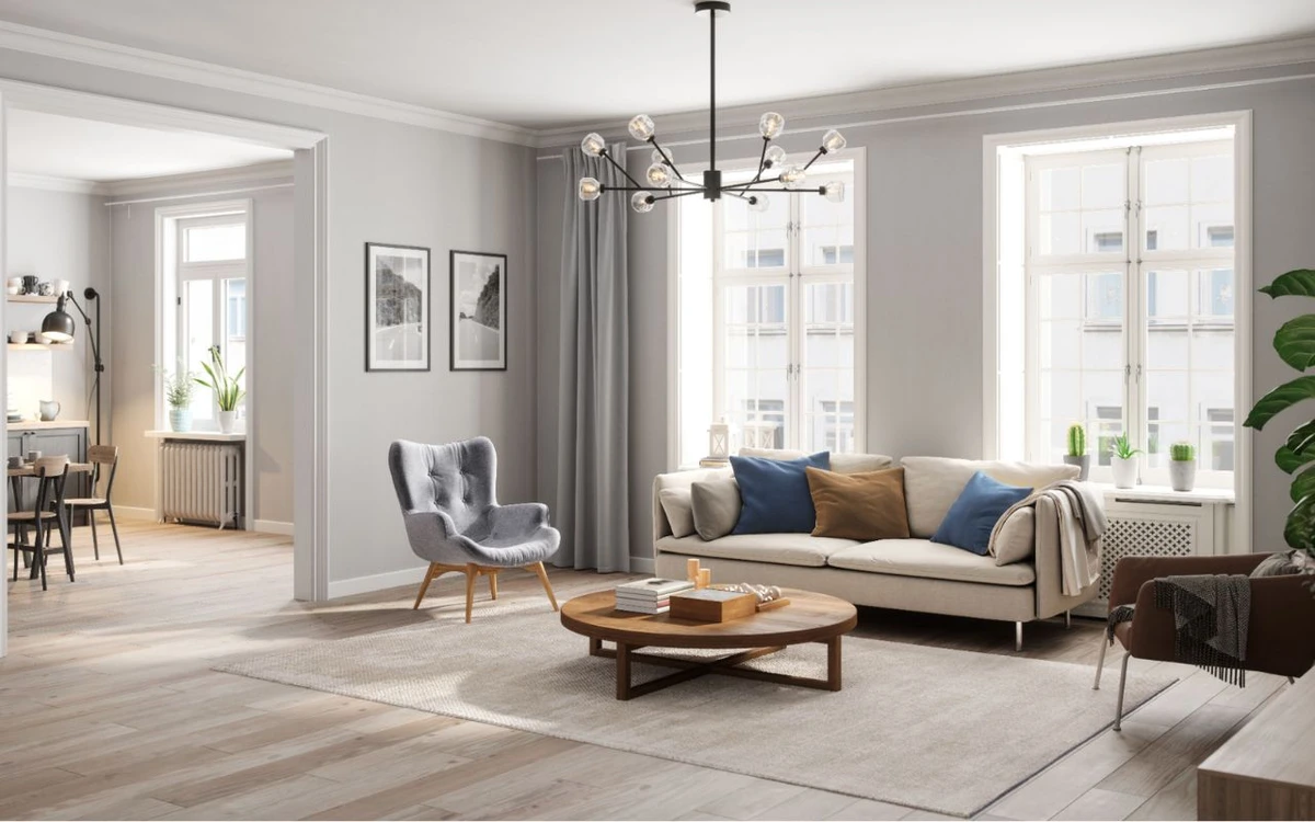 Choose furniture that fits the space and feels natural