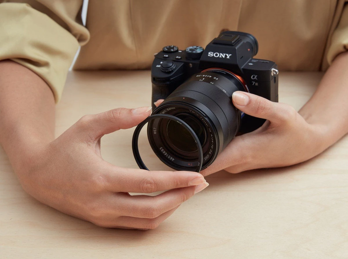 Use lens filters to enhance real estate photos