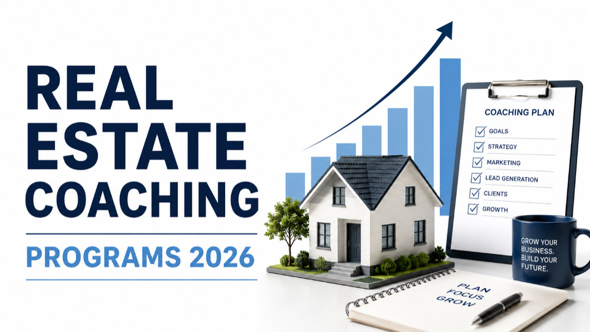Best Real Estate Coaching Programs in 2026: Costs & How to Choose