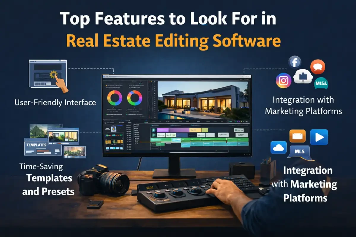 Top Features to Look for in Best Real Estate Editing Software