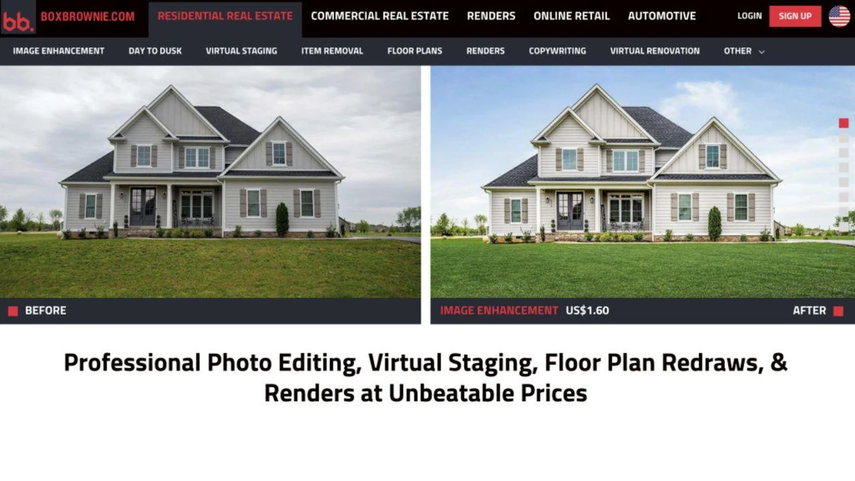 Best Virtual Staging of BoxBrownie