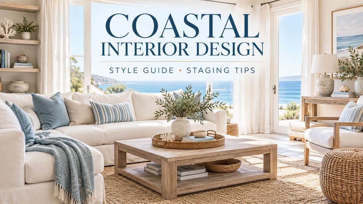 Coastal Interior Design: Style Definition & Staging Guide