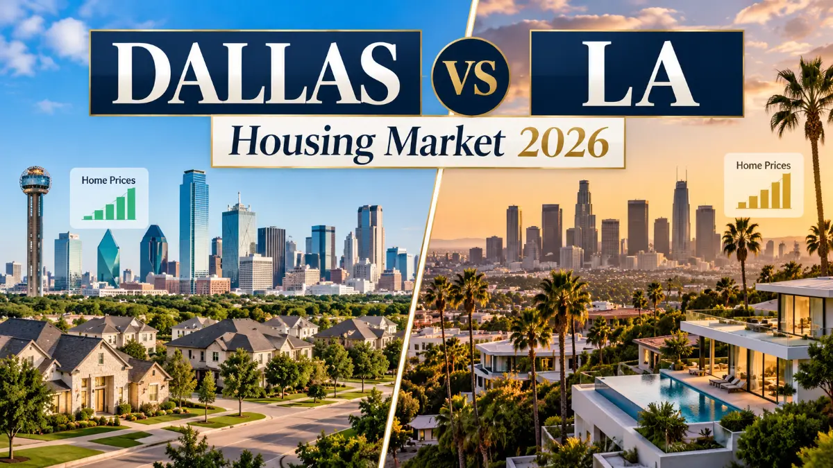 Dallas vs. Los Angeles Housing Market: Comparing Prices & Supply