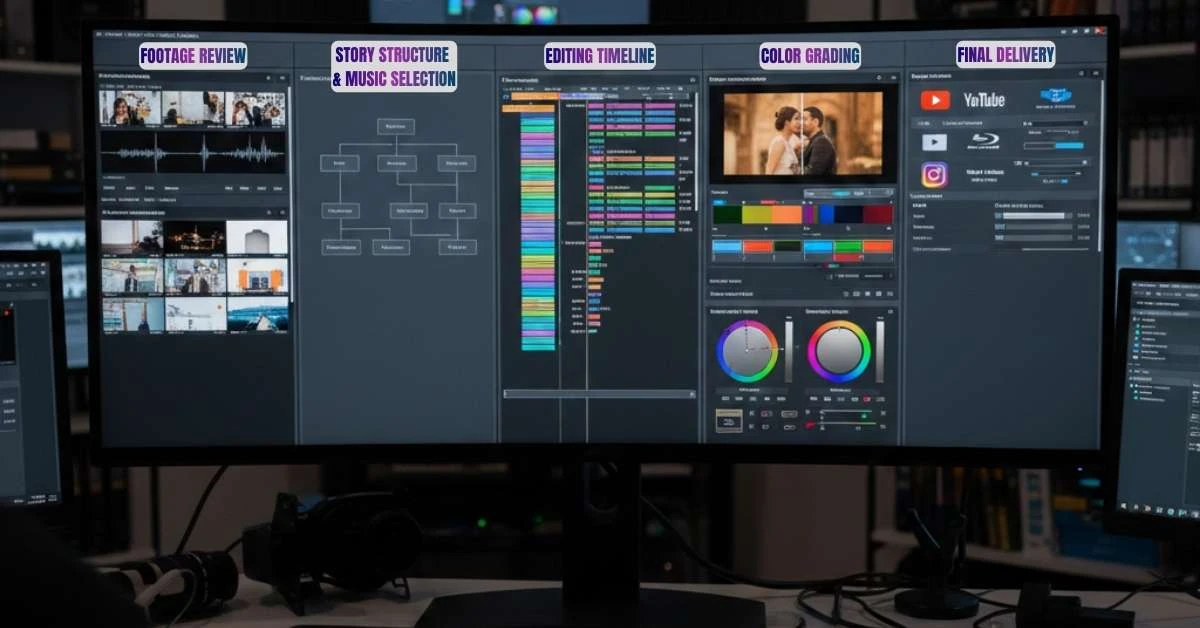 Our event highlight video editing workflow