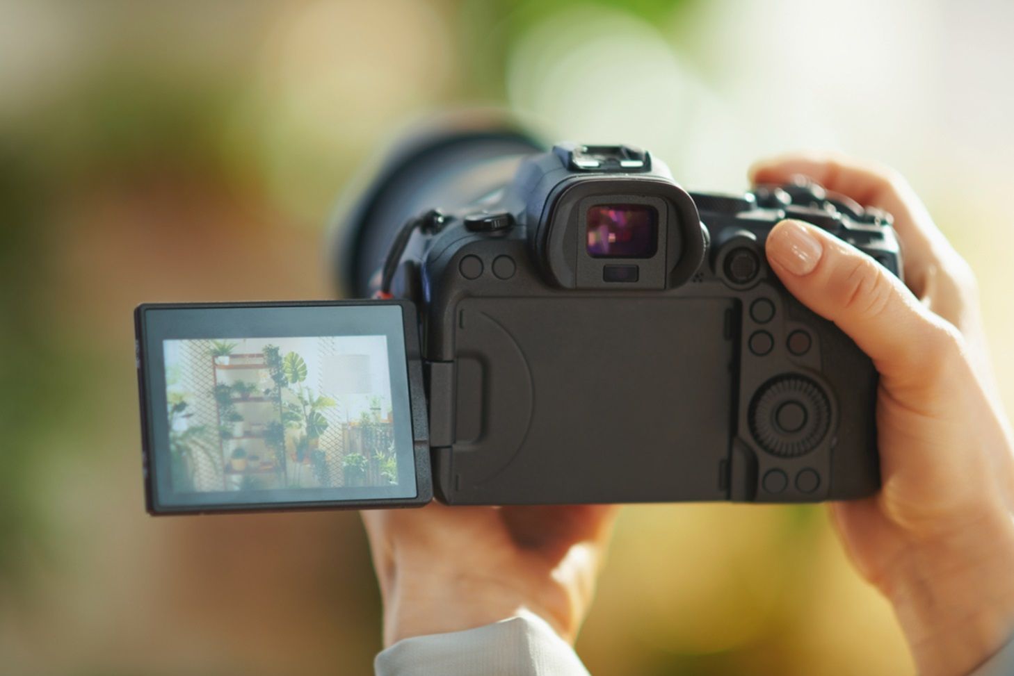 Professional real estate photographers often use full-frame cameras for their superior image quality