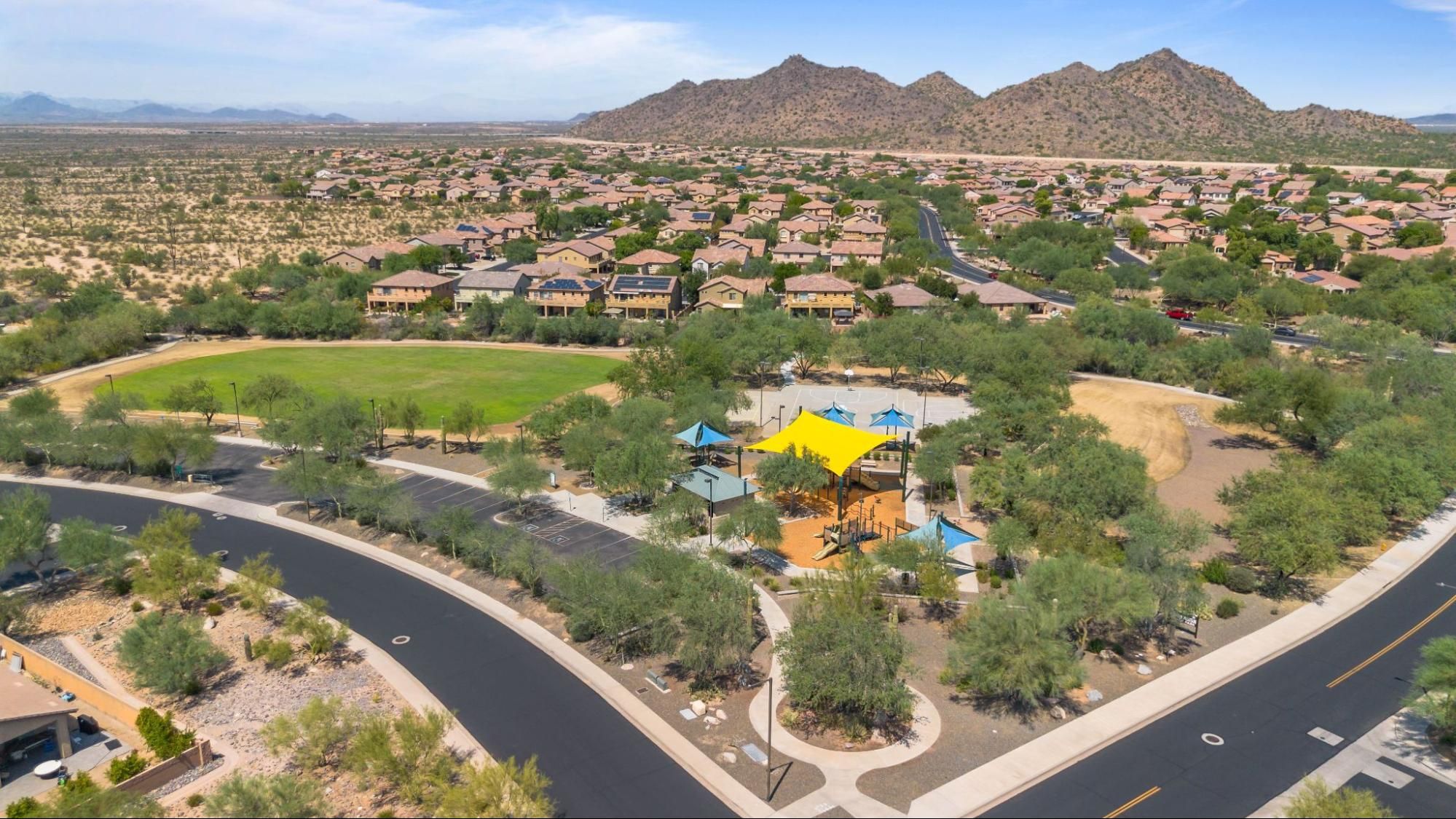 A straight horizon is essential for professional-looking exterior real estate photos