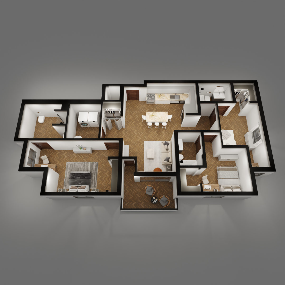 Farmhouse Floor Plans 14