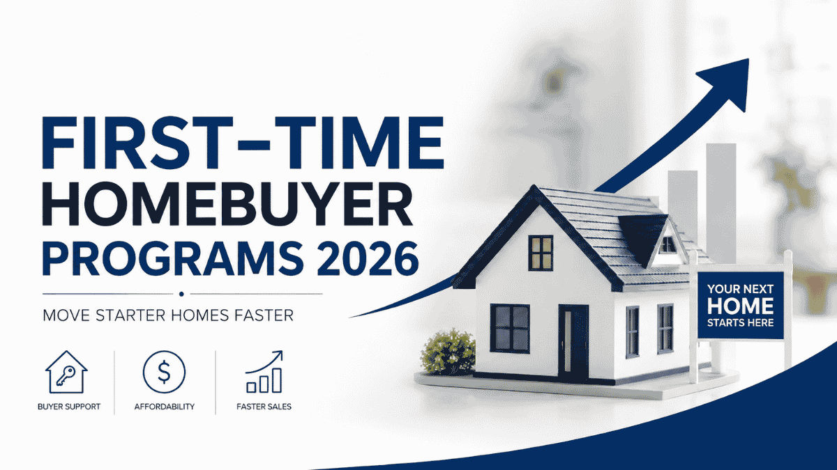 What Should Realtors Know About First-Time Homebuyer Programs 2026?
