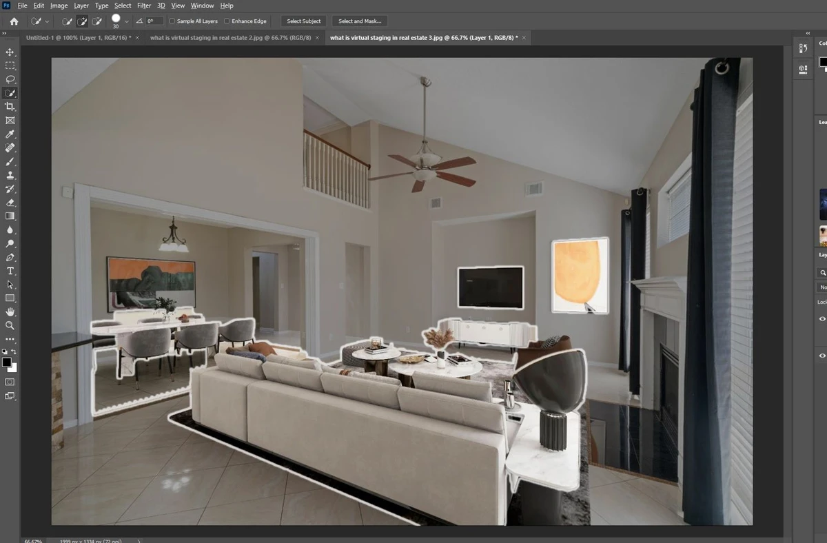 How to Add Furniture to a Photo 7