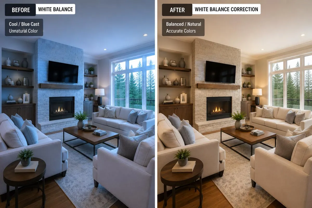 How to mix flash with ambient light by matching flash color to room lighting