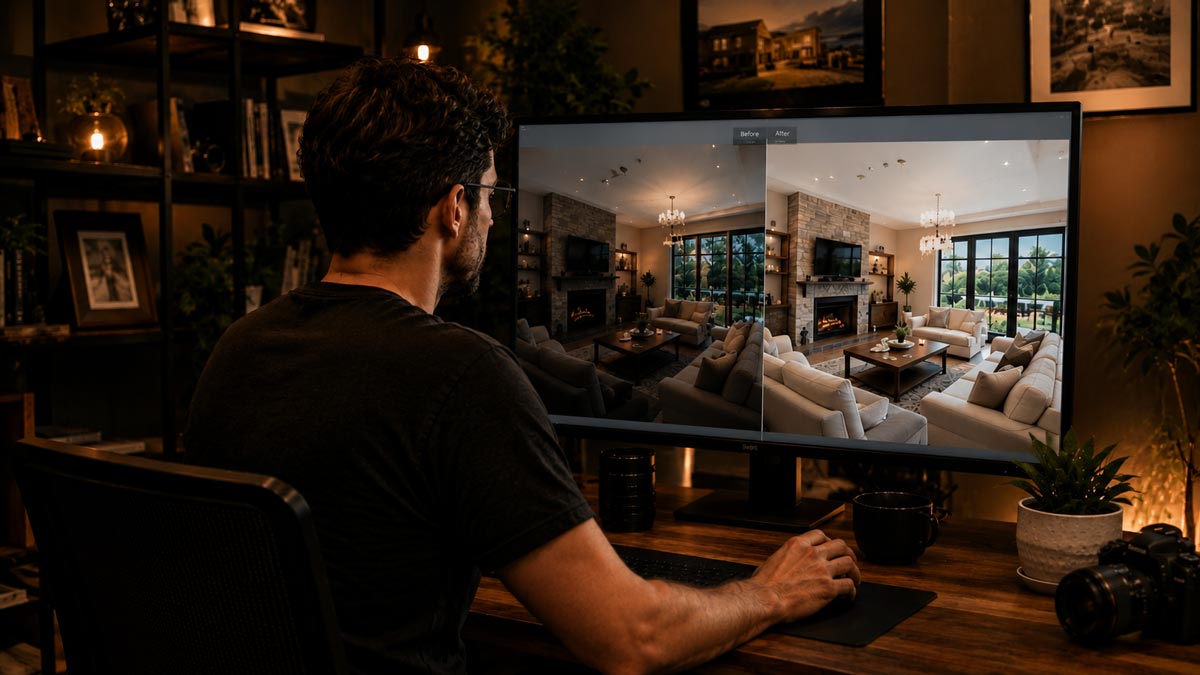 Why professional real estate photo editing matters