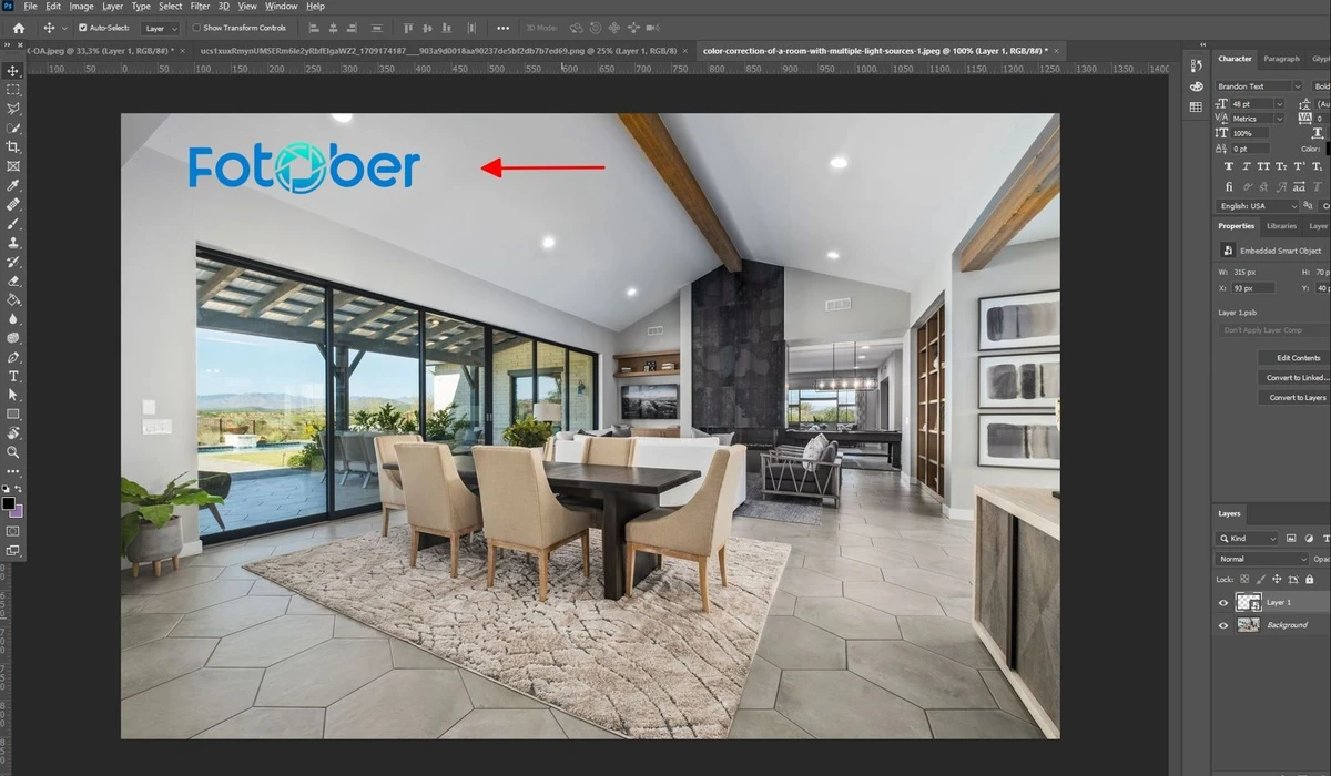 Watermarking images provides a visible deterrent against unauthorized use