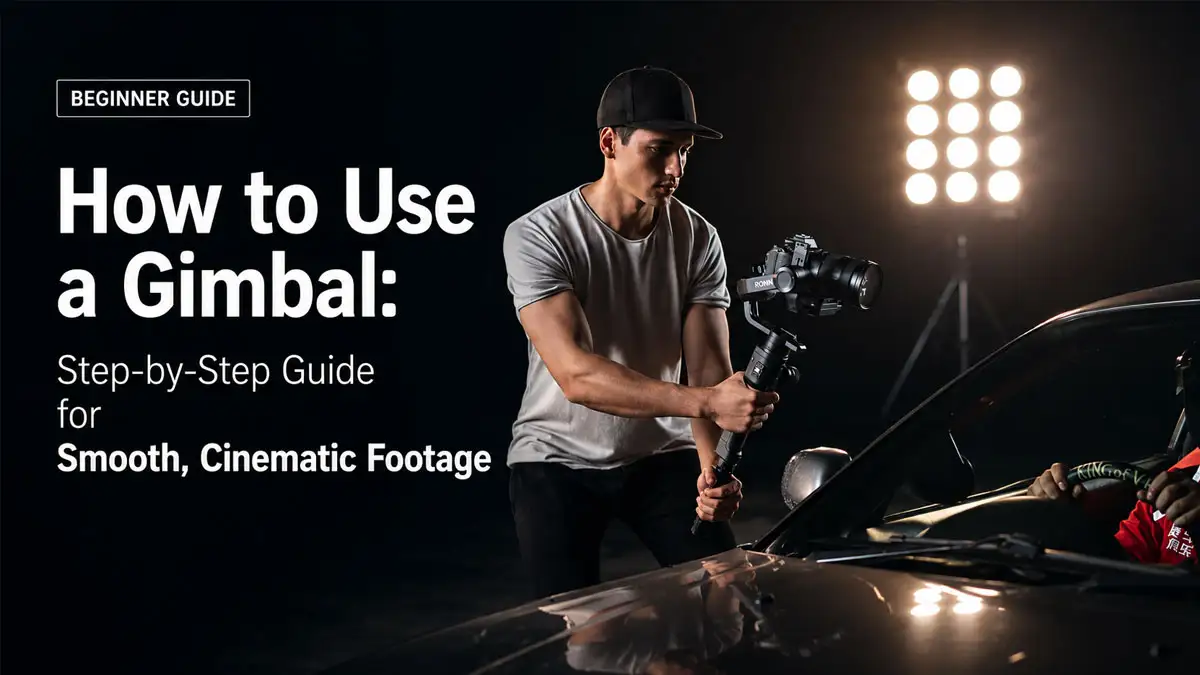 How to Use a Gimbal: Step-by-Step Guide for Smooth, Cinematic Footage