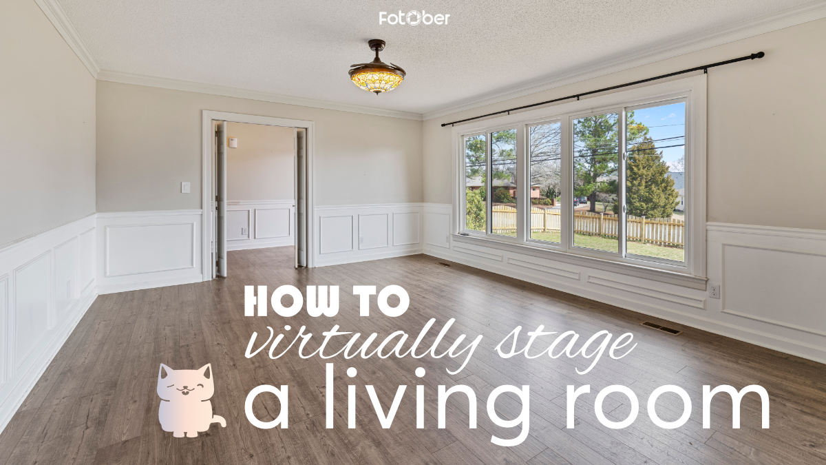How to Virtually Stage a Living Room: Staged Photos Bring Real Results