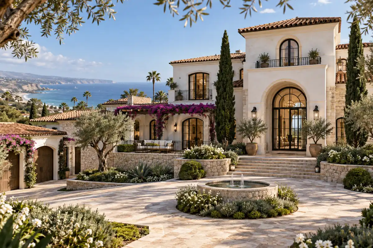Mediterranean Home Rendering 8
