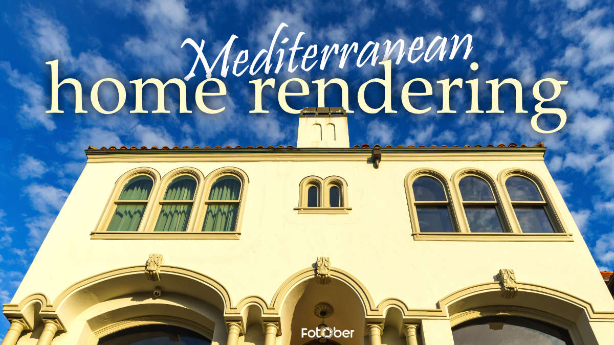 Mediterranean Home Rendering: The Art of Architectural Visualization