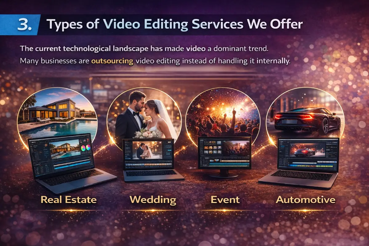 Types of video editing services we have offer