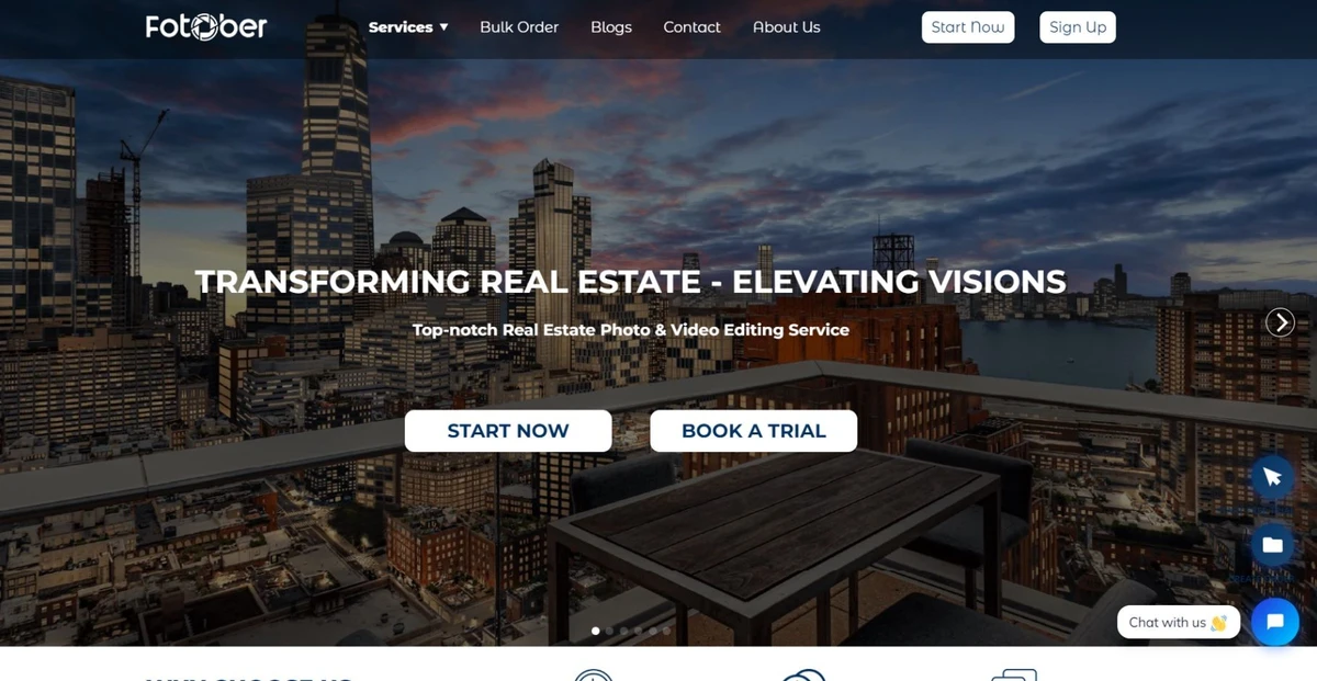 Fotober is a premier real estate photo editing company
