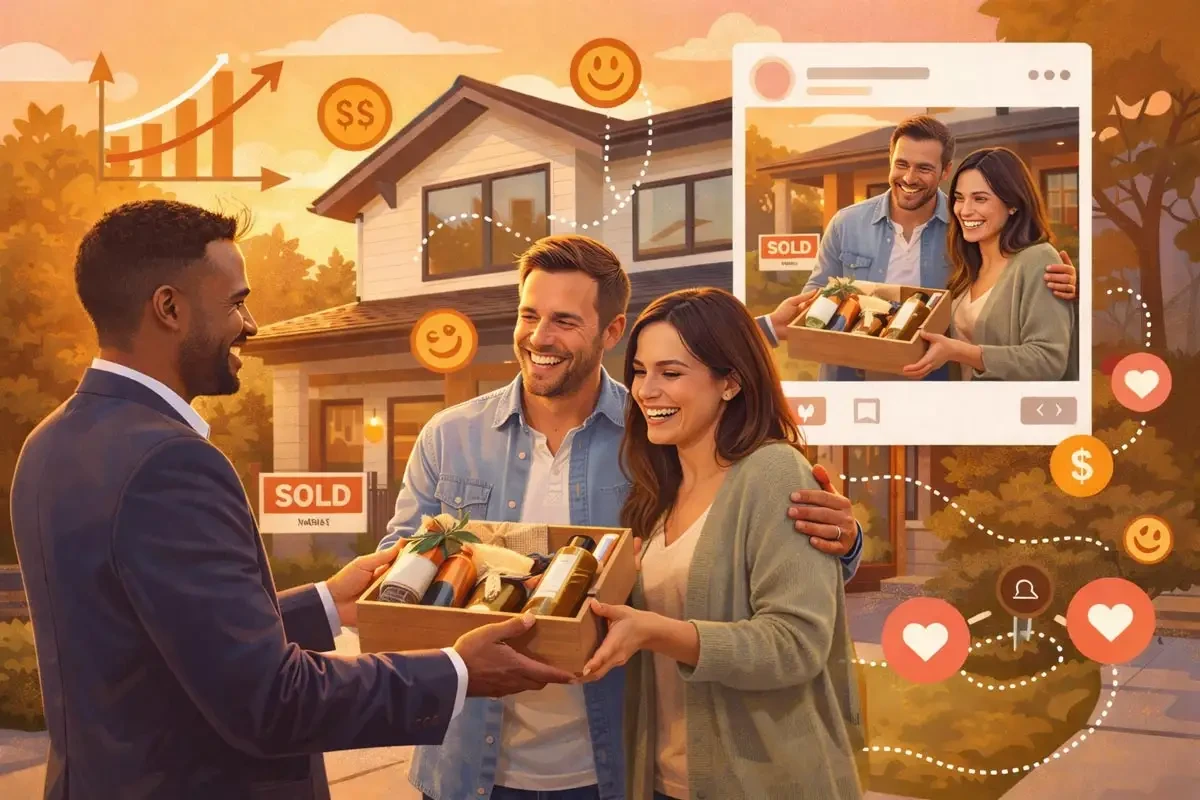 How much should you spend on real estate closing gifts for buyers?