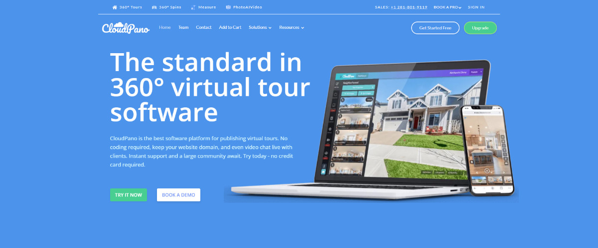 Real Estate Virtual Tour Software Cloudpano