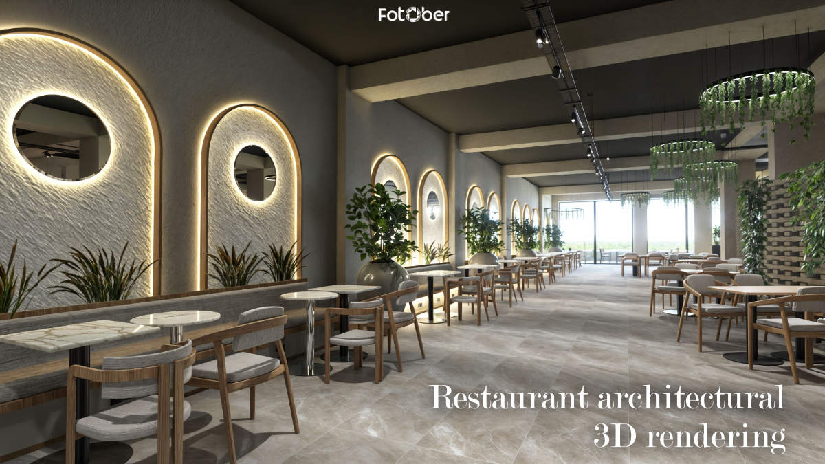 Visualizing Hospitality: Restaurant and Bar Architectural 3D Rendering