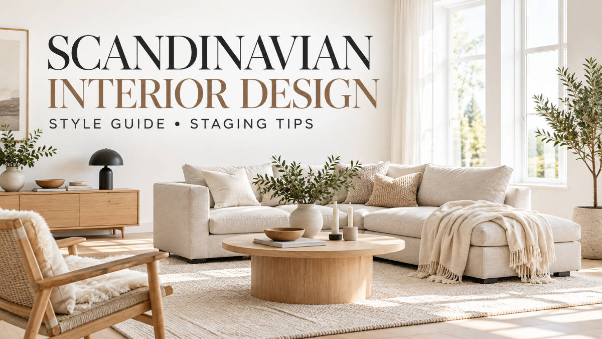 Scandinavian Interior Design: Key Elements, Style Guide, and Staging