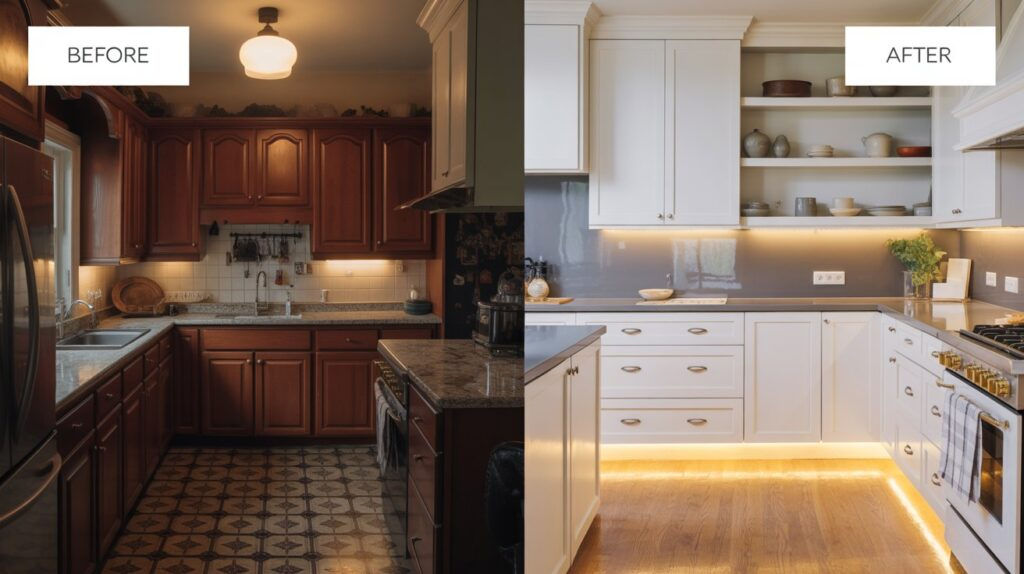 It’s crucial to avoid harsh contrasts that can create unflattering shadows or overly bright areas