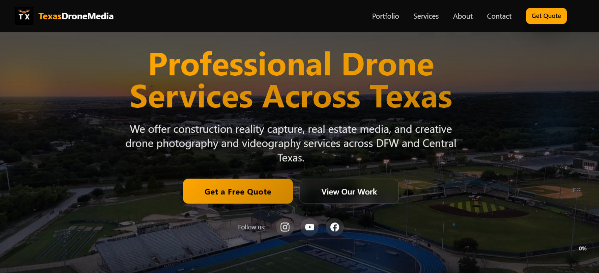 Texas Real Estate Drone Photography 4