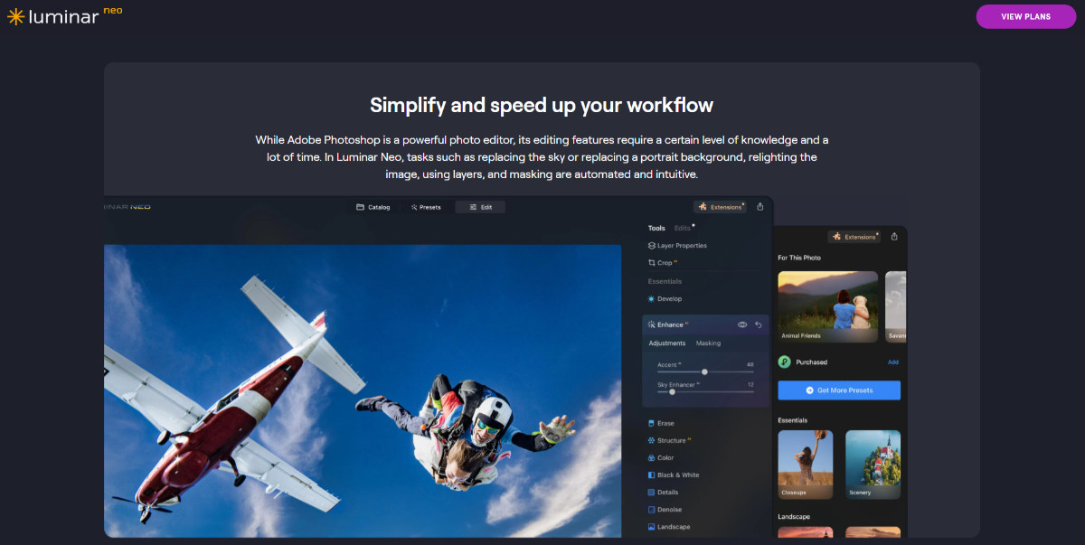 Top Photoshop Plugins Luminar