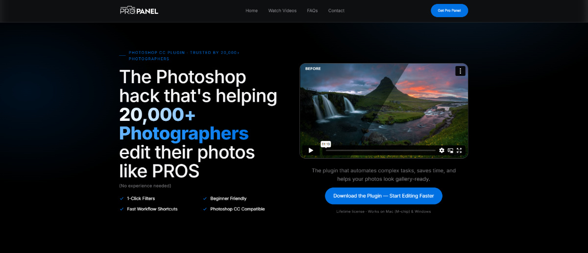 Top Photoshop Plugins Propanel