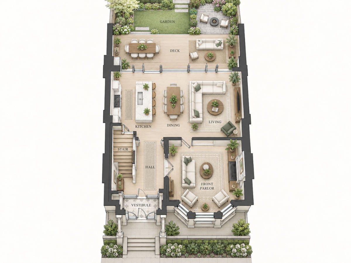 Victorian Style Home Floor Plans P53