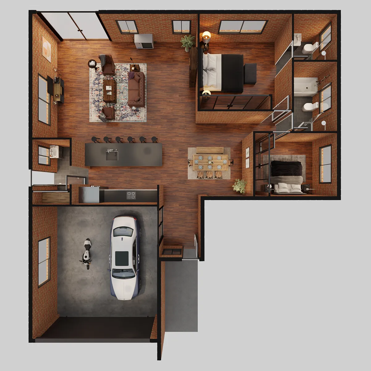 Victorian Style Home Floor Plans P90