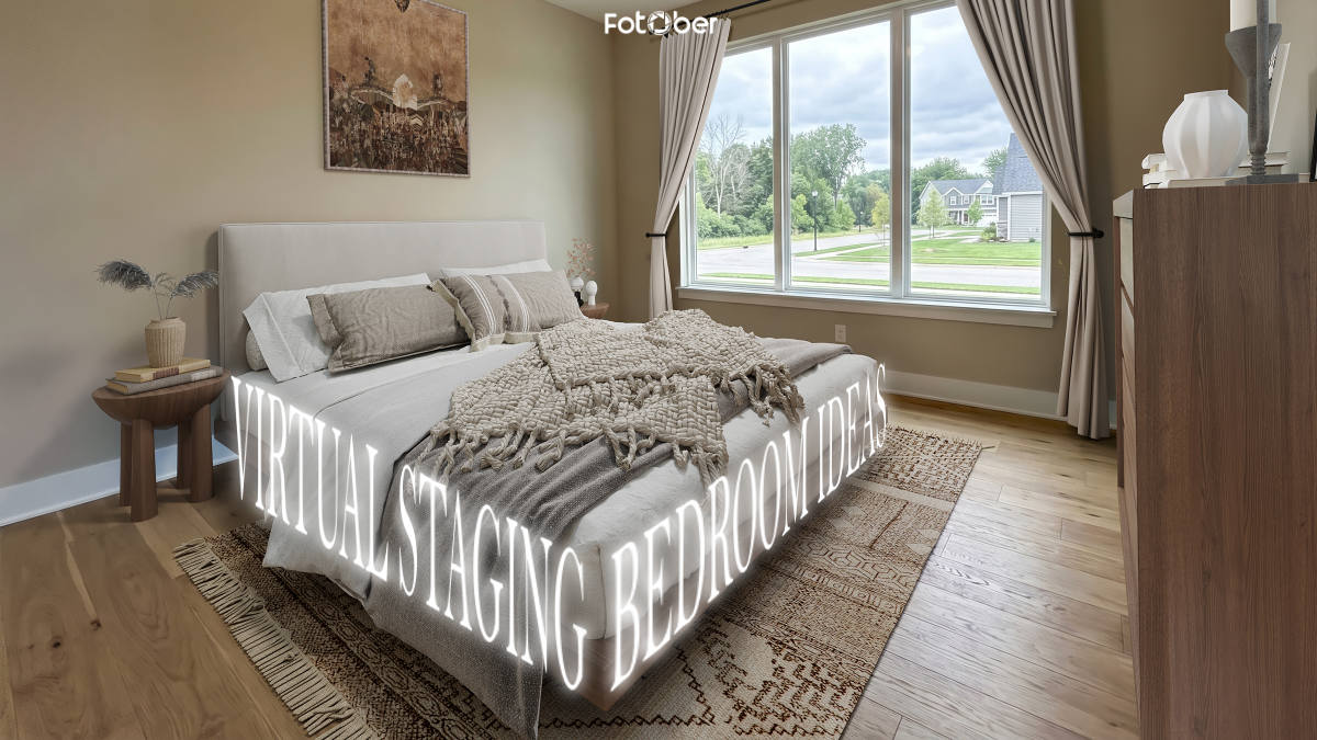 Virtual Staging Bedroom Ideas to Make Perfectly Warm & Inviting Homes