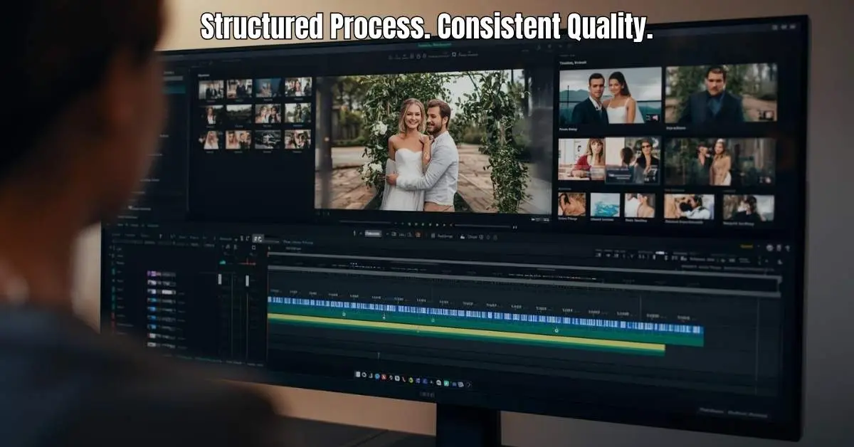 Our Wedding Highlight Video Editing Process