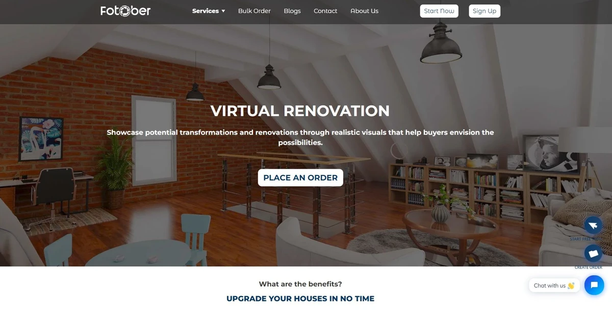 Fotober is top Virtual Interior Design services