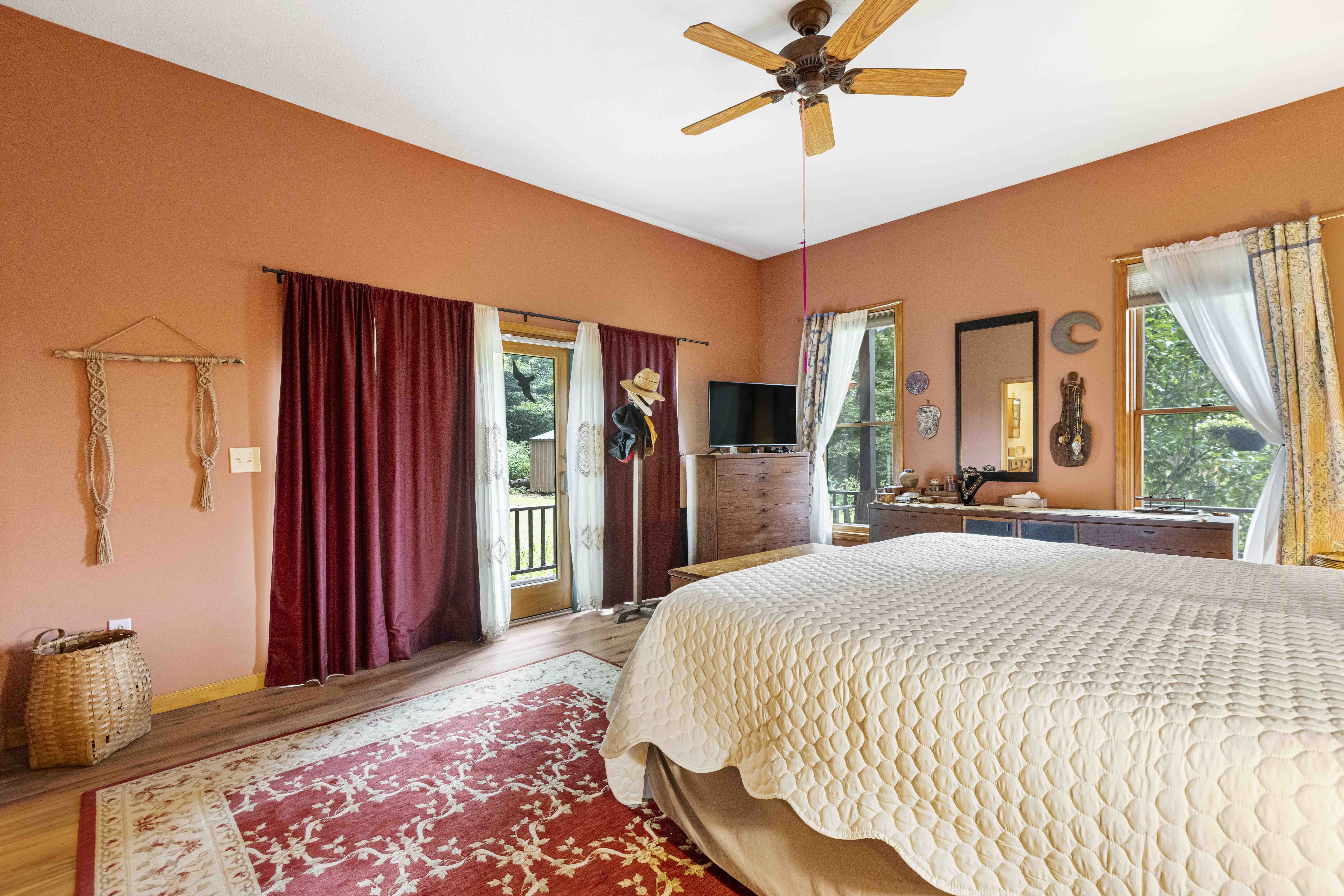 Before real estate photo editing – original unedited image provided by the client.