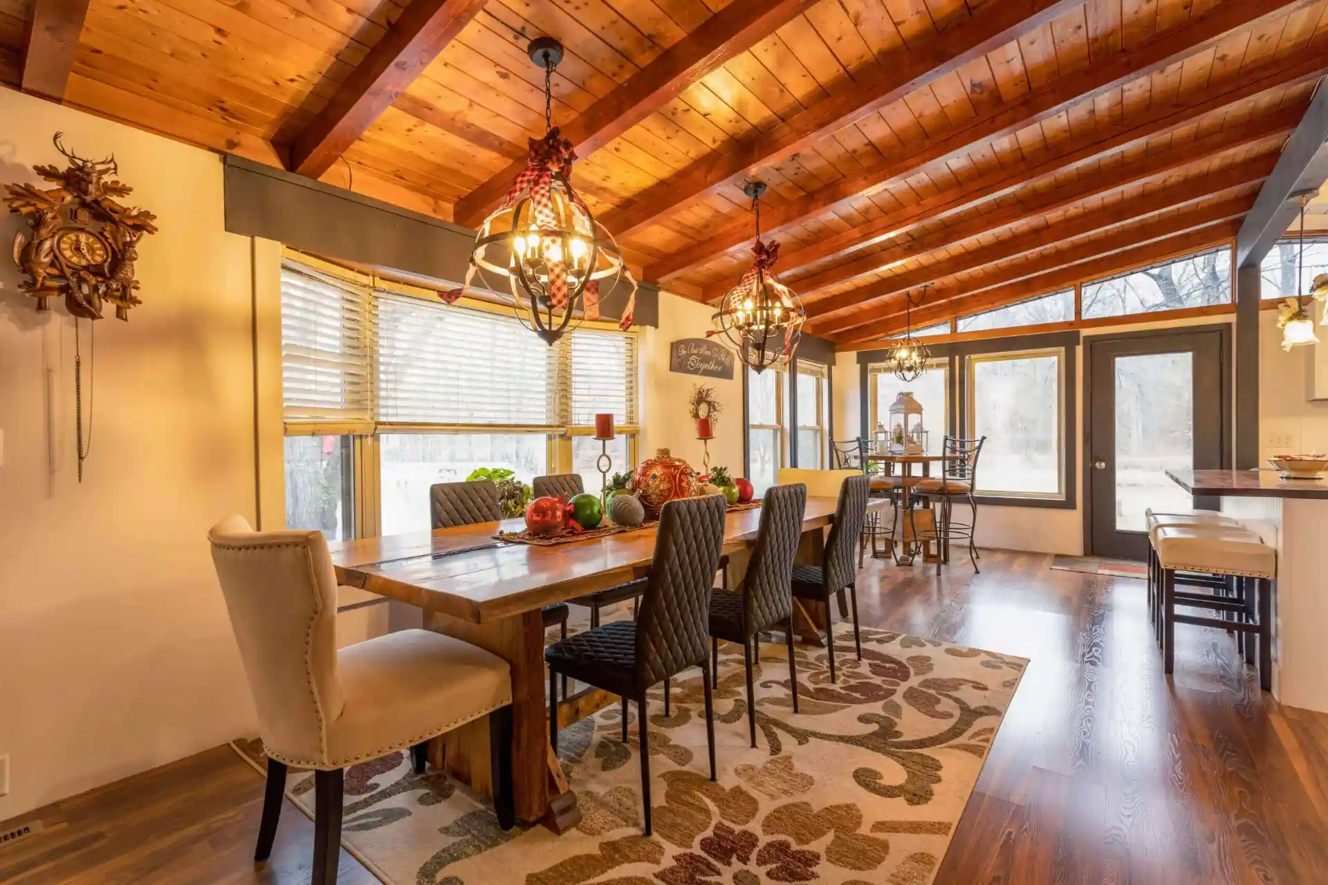 After white balancing in real estate photo editing