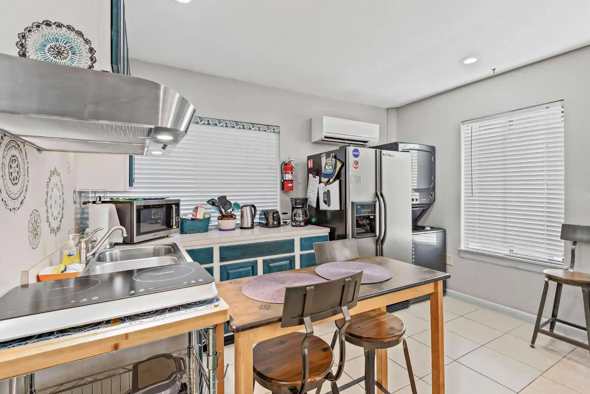 After brightness and contrast adjustment in real estate photo editing